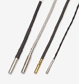 Temperature sensors with a smooth case